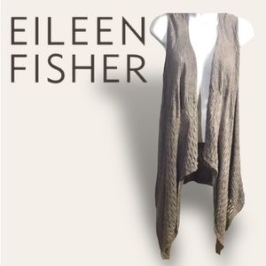 Eileen Fisher Long Cardigan Vest
